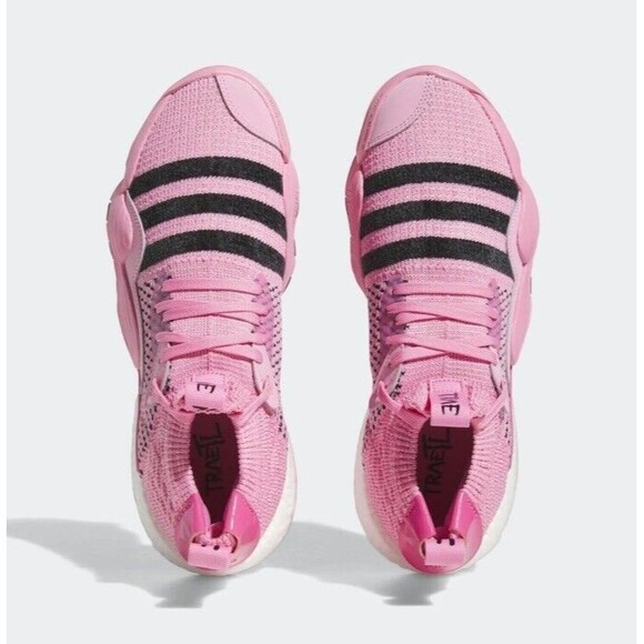 adidas Trae Young 2 Trap House Men Size 11 Pink/Black Basketball Shoes IE1667